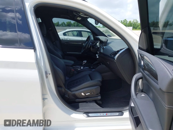 2020 BMW X3 M with VIN 5YMTS0C05L9C87865, listed as a IAAI auction lot 42526886 with 41,496 mi miles and . Bid and sale history available at DreamBid. Image 5.