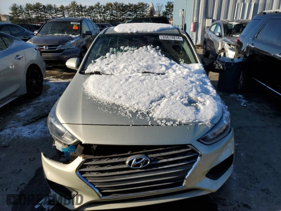 2018 Hyundai Accent SE with VIN 3KPC24A32JE011680, listed as a Copart auction lot 85674814 with 66,939 mi miles and Salvage Title. Bid and sale history available at carsss.com. Image 5.