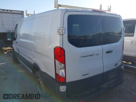 2015 Ford Transit Cargo with VIN 1FTNE1YGXFKA66907, listed as a IAAI auction lot 41605119 with 305,897 mi miles and . Bid and sale history available at DreamBid. Image 3.