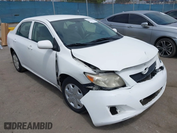 2010 Toyota Corolla with VIN JTDBU4EE6AJ063009, listed as a IAAI auction lot 42034688 with 168,643 mi miles. Bid and sale history available at carsss.com. Image 1.