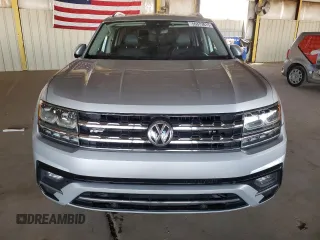2019 Volkswagen Atlas SEL R-Line with VIN 1V2RR2CA3KC552024, listed as a Copart auction lot 55373015 with 110,655 mi miles and Salvage title. Bid and sale history available at DreamBid. Image 5.