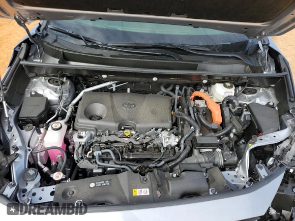 2023 Toyota RAV4 Hybrid XLE Premium with VIN JTMB6RFV6PD103909, listed as a Copart auction lot 46702505 with 8,237 mi miles and Salvage Title. Bid and sale history available at carsss.com. Image 12.