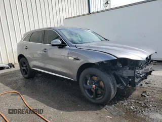 2023 Jaguar F-Pace S with VIN SADCJ2EX0PA714523, listed as a Copart auction lot 48550025 with 18,829 mi miles and Salvage title. Bid and sale history available at DreamBid. Image 4.