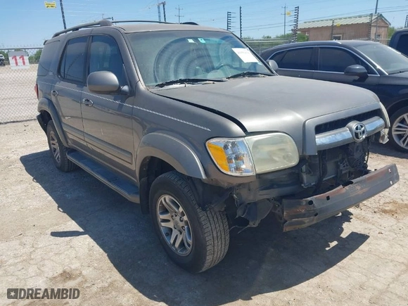 2006 Toyota Sequoia SR5 with VIN 5TDZT34A96S272197, listed as a IAAI auction lot 41991038 with 264,727 mi miles. Bid and sale history available at carsss.com. Image 1.