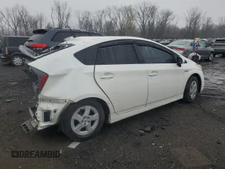 2010 Toyota Prius II with VIN JTDKN3DU3A0201952, listed as a Copart auction lot 51593005 with 0 mi miles and Salvage Title. Bid and sale history available at carsss.com. Image 3.