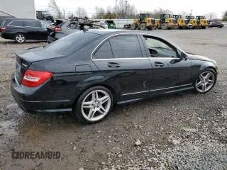 2013 Mercedes-Benz C 300 Sport with VIN WDDGF8AB0DR275628, listed as a Copart auction lot 51666525 with Not Provided miles and Salvage Title. Bid and sale history available at DreamBid. Image 3.