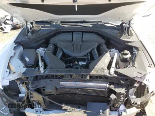 2025 Genesis GV80 Prestige with VIN KMUHEESC1SU250011, listed as a Copart auction lot 46520165 with 2,455 mi miles and Salvage Title. Bid and sale history available at DreamBid. Image 12.