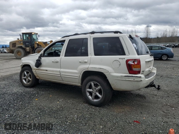 2001 Jeep Grand Cherokee Limited with VIN 1J4GW58N41C714881, listed as a Copart auction lot 49014565 with 158,360 mi miles and Clean Title. Bid and sale history available at carsss.com. Image 2.