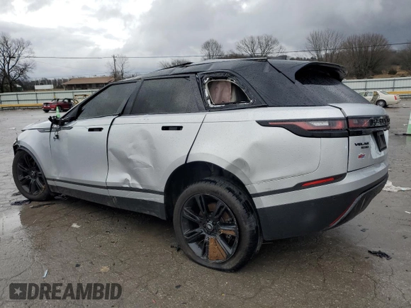 2020 Land Rover Range Rover Velar S with VIN SALYB2EX0LA247251, listed as a Copart auction lot 43479705 with 0 mi miles and Non Repairable. Bid and sale history available at carsss.com. Image 2.