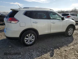 2016 Nissan Rogue SV with VIN 5N1AT2MV8GC881869, listed as a Copart auction lot 50707545 with 105,760 mi miles and Salvage Title. Bid and sale history available at carsss.com. Image 3.