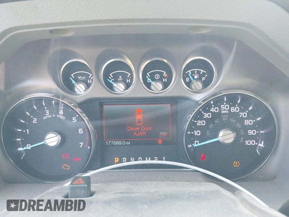 2011 Ford F-250 XL with VIN 1FT7X2B61BEA33568, listed as a IAAI auction lot 41692557 with 177,689 mi miles and . Bid and sale history available at DreamBid. Image 7.