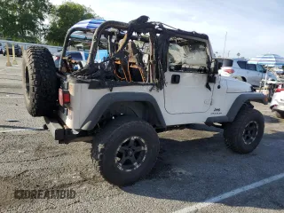 2006 Jeep Wrangler SE with VIN 1J4FA29S06P781460, listed as a Copart auction lot 89009625 with Not Provided miles and Salvage Title. Bid and sale history available at carsss.com. Image 3.