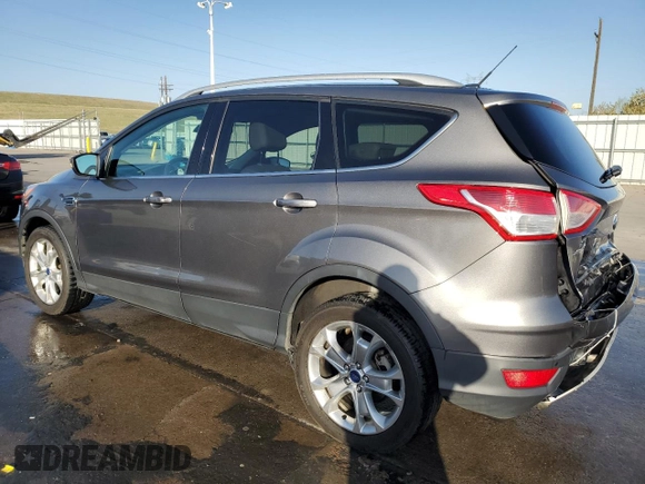 2014 Ford Escape Titanium with VIN 1FMCU9J93EUA77136, listed as a Copart auction lot 52454785 with 154,607 mi miles and Salvage Title. Bid and sale history available at carsss.com. Image 2.