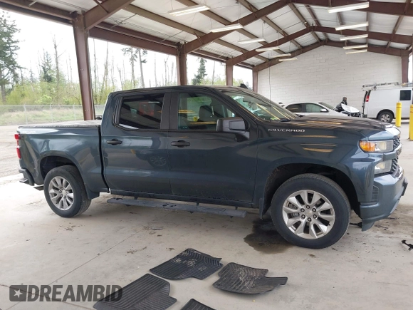 2021 Chevrolet Silverado 1500 Custom with VIN 3GCPYBEK4MG162700, listed as a IAAI auction lot 42079017 with 56,151 mi miles and . Bid and sale history available at DreamBid. Image 13.