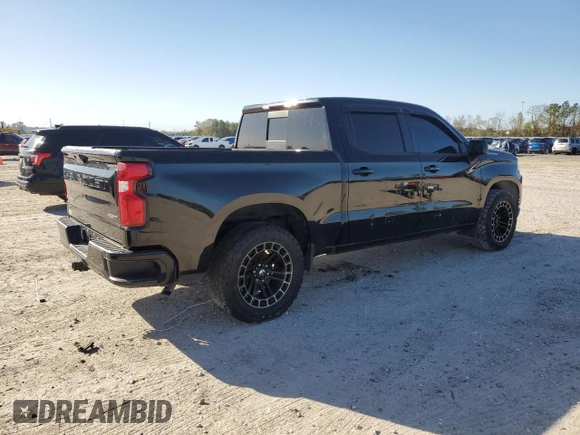 2020 Chevrolet Silverado 1500 RST with VIN 3GCPWDED5LG214689, listed as a Copart auction lot 87282244 with 96,428 mi miles and Non Repairable. Bid and sale history available at DreamBid. Image 3.