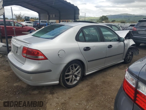 2005 Saab 9-3 Aero with VIN YS3FH49Y051012887, listed as a Copart auction lot 50940035 with 114,299 mi miles and Salvage Title. Bid and sale history available at carsss.com. Image 3.