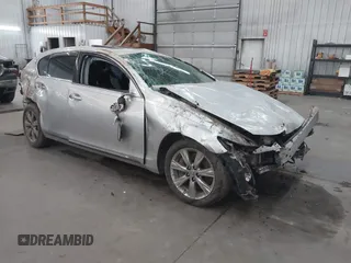 2011 Lexus GS 350 with VIN JTHCE1KS8B0028388, listed as a IAAI auction lot 41937618 with 136,634 mi miles. Bid and sale history available at carsss.com. Image 1.