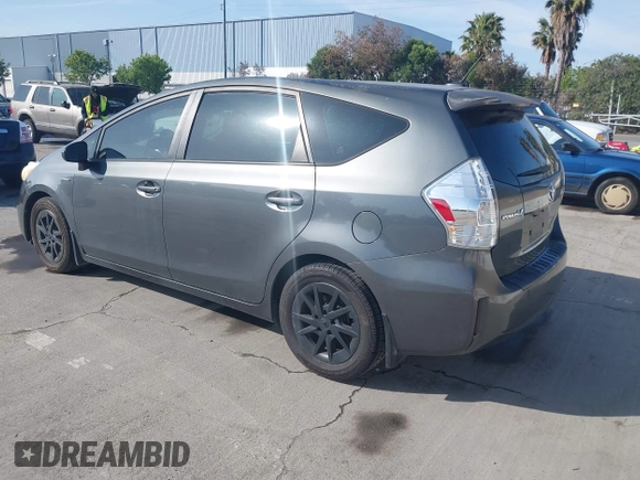 2012 Toyota Prius Two with VIN JTDZN3EU2C3072942, listed as a IAAI auction lot 42100685 with 123,019 mi miles and . Bid and sale history available at DreamBid. Image 3.