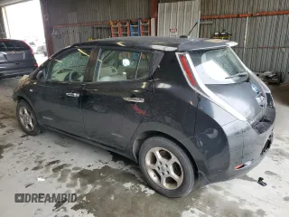 2011 Nissan LEAF SL-e with VIN JN1AZ0CP0BT008767, listed as a Copart auction lot 49310855 with 125,719 mi miles and Salvage Title. Bid and sale history available at carsss.com. Image 2.