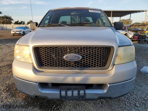 2005 Ford F-150 XLT with VIN 1FTRW12W95KE70780, listed as a Copart auction lot 41452615 with 184,192 mi miles and Clean Title. Bid and sale history available at carsss.com. Image 5.