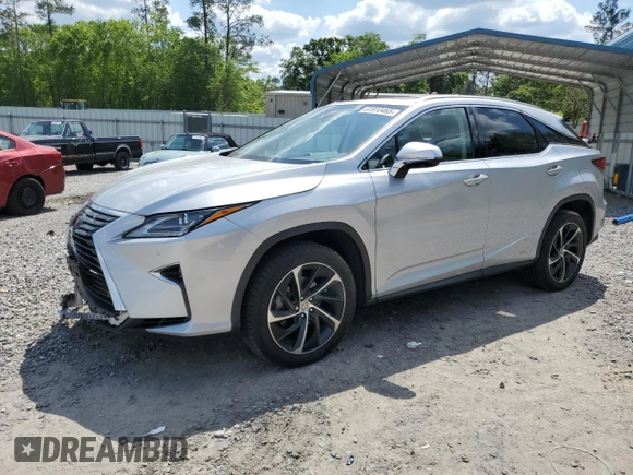 2016 Lexus RX 450h with VIN 2T2BGMCA3GC006421, listed as a Copart auction lot 51910465 with 86,465 mi miles and Salvage Title. Bid and sale history available at DreamBid. Image 1.