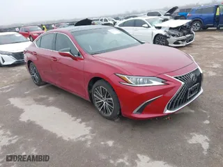 2024 Lexus ES with VIN 58ADZ1B12RU163133, listed as a IAAI auction lot 41501504 with 11,080 mi miles. Bid and sale history available at carsss.com. Image 1.
