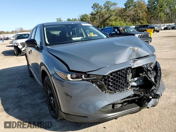 2024 Mazda CX-5 S Carbon Edition with VIN JM3KFBCL4R0459948, listed as a Copart auction lot 86877594 with 21,449 mi miles and Salvage Title. Bid and sale history available at carsss.com. Image 11.