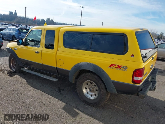 2007 Ford Ranger XLT with VIN 1FTZR45EX7PA03160, listed as a IAAI auction lot 41410265 with 118,550 mi miles. Bid and sale history available at carsss.com. Image 3.