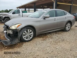 2011 Infiniti M with VIN JN1BY1AR8BM374083, listed as a Copart auction lot 57465475 with 184,533 mi miles and Salvage title. Bid and sale history available at DreamBid. Image 1.