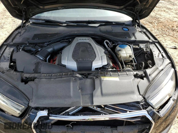 2016 Audi A7 3.0 Premium Plus with VIN WAUWGAFC8GN004529, listed as a Copart auction lot 47948985 with 131,585 mi miles and Salvage Title. Bid and sale history available at carsss.com. Image 12.