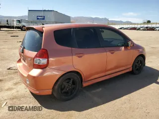 2008 Honda Fit Sport with VIN JHMGD37668S048115, listed as a Copart auction lot 53116275 with 114,050 mi miles and Clean Title. Bid and sale history available at carsss.com. Image 3.