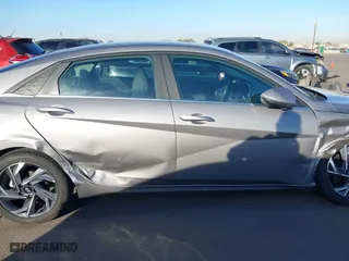 2024 Hyundai Elantra Limited with VIN KMHLP4DG1RU798856, listed as a IAAI auction lot 41605353 with 7,487 mi miles. Bid and sale history available at carsss.com. Image 13.