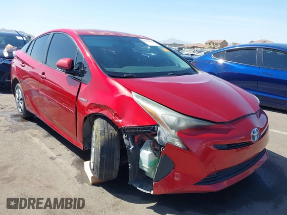 2016 Toyota Prius Four with VIN JTDKARFU2G3519256, listed as a IAAI auction lot 41690372 with 179,268 mi miles. Bid and sale history available at carsss.com. Image 6.
