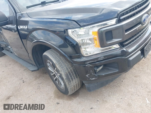 2020 Ford F-150 XL with VIN 1FTEW1C43LFA14016, listed as a IAAI auction lot 41498352 with 94,409 mi miles. Bid and sale history available at carsss.com. Image 6.