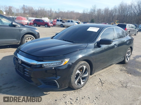 2022 Honda Insight EX with VIN 19XZE4F51NE013969, listed as a IAAI auction lot 41763418 with 90,385 mi miles and . Bid and sale history available at carsss.com. Image 17.