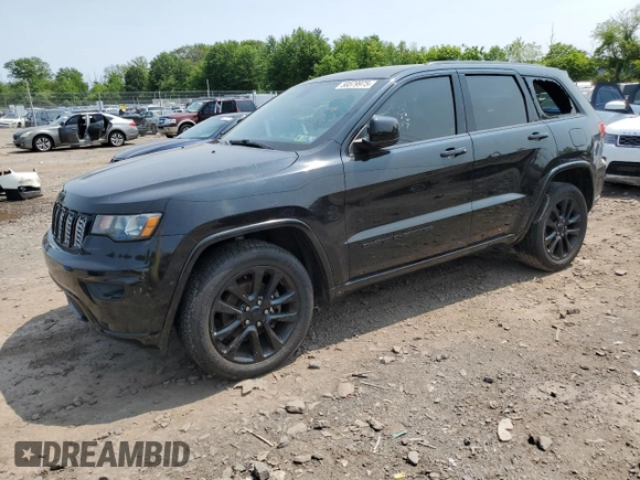 2017 Jeep Grand Cherokee Altitude with VIN 1C4RJFAG5HC892291, listed as a Copart auction lot 58579975 with 71,018 mi miles and Salvage title. Bid and sale history available at DreamBid. Image 1.
