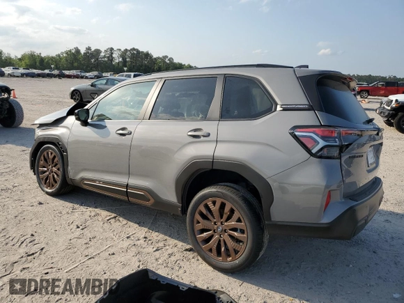2025 Subaru Forester Special Sports with VIN JF2SLDHCXSH551077, listed as a Copart auction lot 53276425 with Not provided miles and Salvage title. Bid and sale history available at DreamBid. Image 2.