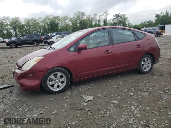 2005 Toyota Prius with VIN JTDKB20U857057353, listed as a Copart auction lot 55991475 with 184,166 mi miles and Clean Title. Bid and sale history available at DreamBid. Image 1.