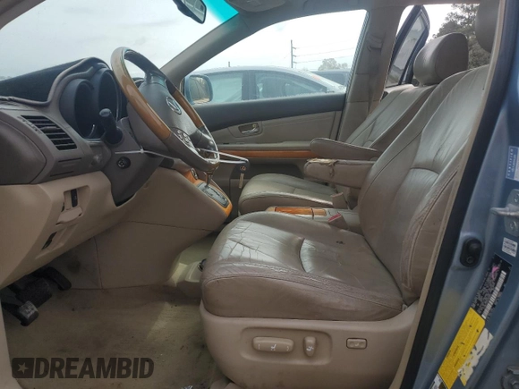 2009 Lexus RX 350 with VIN 2T2GK31U29C069945, listed as a Copart auction lot 49680185 with 248,237 mi miles and Salvage Title. Bid and sale history available at DreamBid. Image 7.