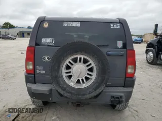 2008 Hummer H3 SUV Luxury with VIN 5GTEN13E188134204, listed as a Copart auction lot 46064915 with 126,956 mi miles and Salvage Title. Bid and sale history available at carsss.com. Image 6.