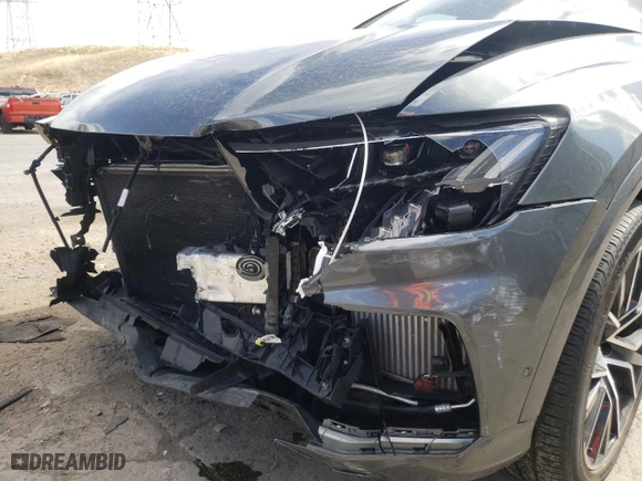 2019 Audi Q8 Premium Plus with VIN WA1EVAF17KD020443, listed as a Copart auction lot 41344872 with 19,208 mi miles. Bid and sale history available at carsss.com. Image 10.