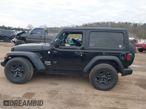 2018 Jeep Wrangler Sport S with VIN 1C4GJXAG0JW224562, listed as a IAAI auction lot 41327316 with 68,761 mi miles and . Bid and sale history available at DreamBid. Image 14.