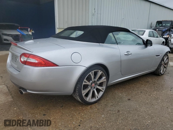 2014 Jaguar XK with VIN SAJWA4GB7ELB54429, listed as a Copart auction lot 72463344 with 72,711 mi miles and Salvage Title. Bid and sale history available at carsss.com. Image 3.