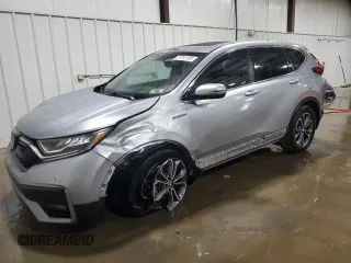 2020 Honda CR-V EX-L with VIN 7FART6H89LE021709, listed as a Copart auction lot 57701185 with 53,906 mi miles and Salvage title. Bid and sale history available at DreamBid. Image 1.