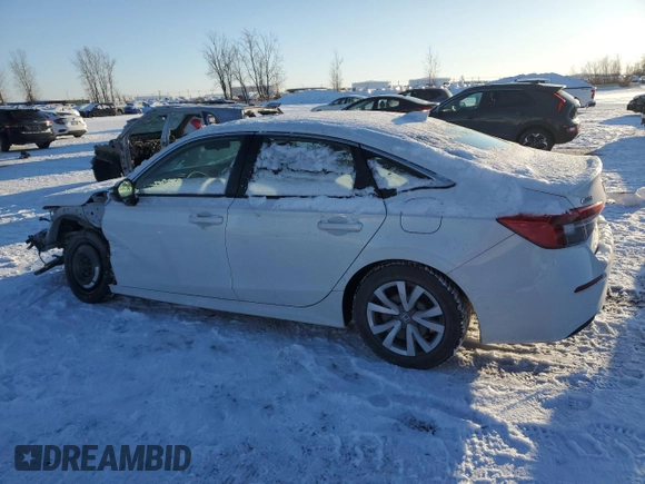2022 Honda Civic Sedan LX with VIN 2HGFE2F23NH130441, listed as a Copart auction lot 42680405 with 60,987 mi miles and Salvage Title. Bid and sale history available at carsss.com. Image 2.