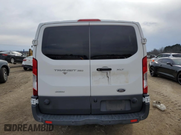 2018 Ford Transit Passenger XL with VIN 1FBZX2YG3JKA80906, listed as a Copart auction lot 88445225 with Not provided miles and Salvage title. Bid and sale history available at DreamBid. Image 6.
