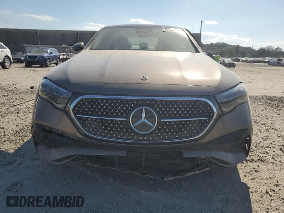2024 Mercedes-Benz E-Class E 350 with VIN W1KLF4HB8RA050814, listed as a Copart auction lot 74299264 with 5,201 mi miles and Salvage Title. Bid and sale history available at carsss.com. Image 5.