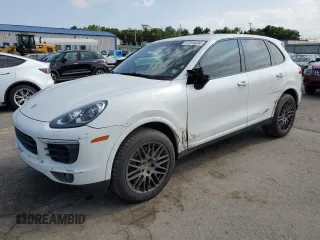 2017 Porsche Cayenne with VIN WP1AA2A24HKA89891, listed as a Copart auction lot 57818024 with 158,557 mi miles and Salvage title. Bid and sale history available at DreamBid. Image 1.