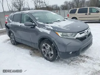 2018 Honda CR-V EX with VIN 7FARW2H54JE105035, listed as a IAAI auction lot 41395035 with 110,780 mi miles. Bid and sale history available at carsss.com. Image 1.