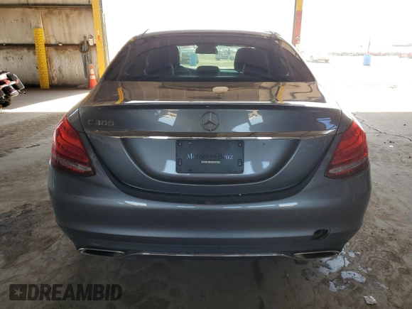 2017 Mercedes-Benz C 300 with VIN 55SWF4JB1HU206942, listed as a Copart auction lot 54376905 with 119,453 mi miles and Clean Title. Bid and sale history available at carsss.com. Image 6.